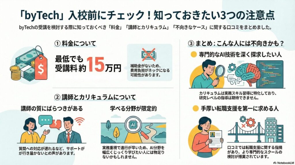 byTechの悪い口コミ・評判