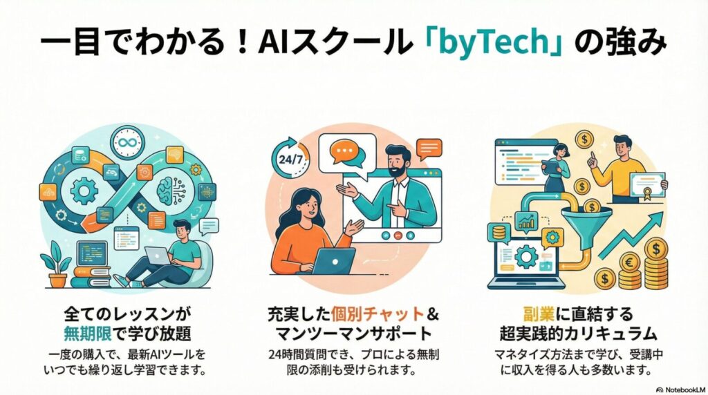 byTechのメリット